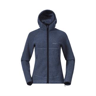 Bergans Vaagaa Merino Terry hooded midlayer dames