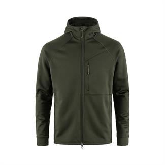 Fjallraven Abisko Grid fleece hoodie heren