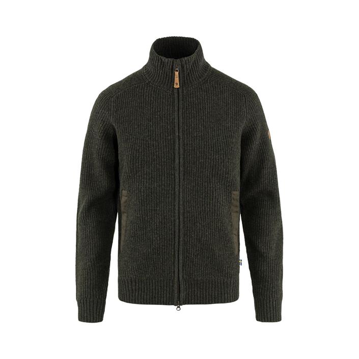 fjallraven-övik-zip-cardigen-knit-heren