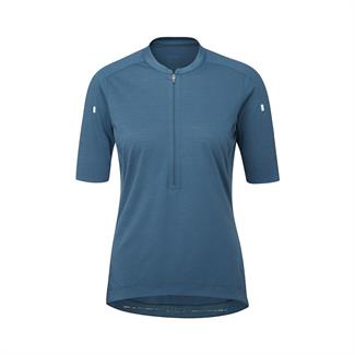 Rab Cindercrino Zip Tee Fietsshirt dames