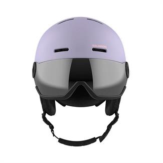 Salomon Orka Visor skihelm met vizier kinderen