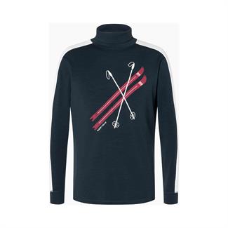 SuperNatural Kryssede Ski Roll Neck heren