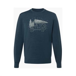 SuperNatural Lantree crew sweater heren