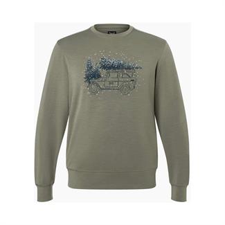 SuperNatural Lantree crew sweater heren